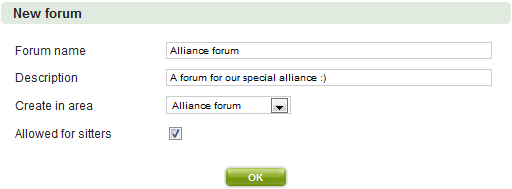 Alliance board 